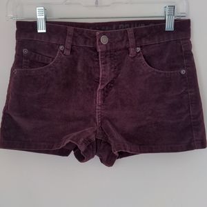 Volcom Corduroy Shorts, 24 (small)